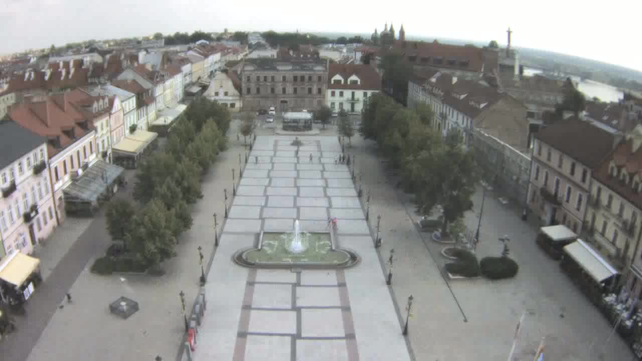 Obraz z kamery na Starym Rynku w Płocku w dniu 2019-07-29 14:36
