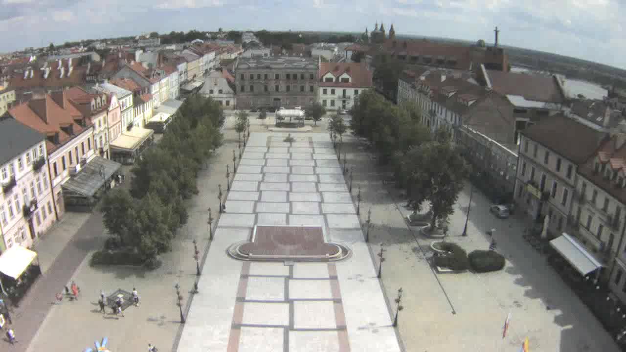 Obraz z kamery na Starym Rynku w Płocku w dniu 2020-07-29 14:36