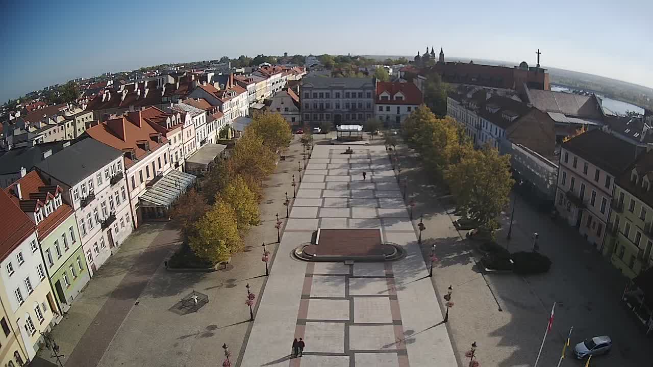 Obraz z kamery na Starym Rynku w Płocku w dniu 2026-10-16 13:16
